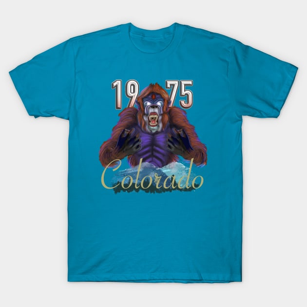 The Mystic Yeti Colorado T-Shirt by Ace13creations